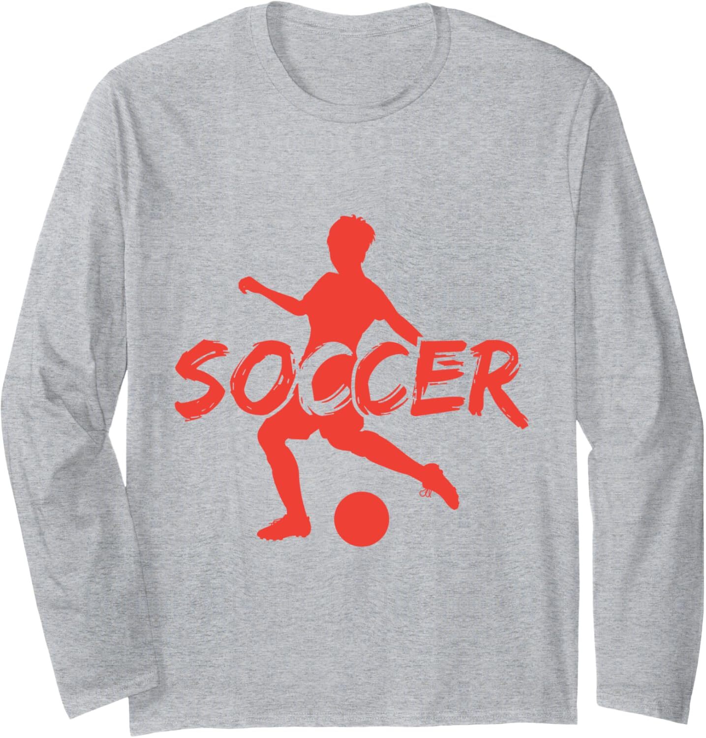 Long Sleeve Shirts For Men Sweatshirt Great Penalty Kick Soccer Soccer Player N Fan Gift Long Sleeve Tee Streetwear Casual Tops Clothes trend