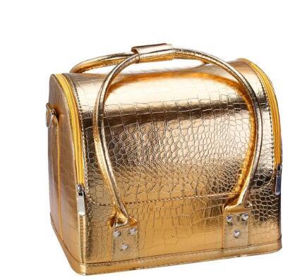 Women Box Woman Toiletry Cosmetic Bag Makeup Case Storage Suitcase For Make Up Organizer Bag