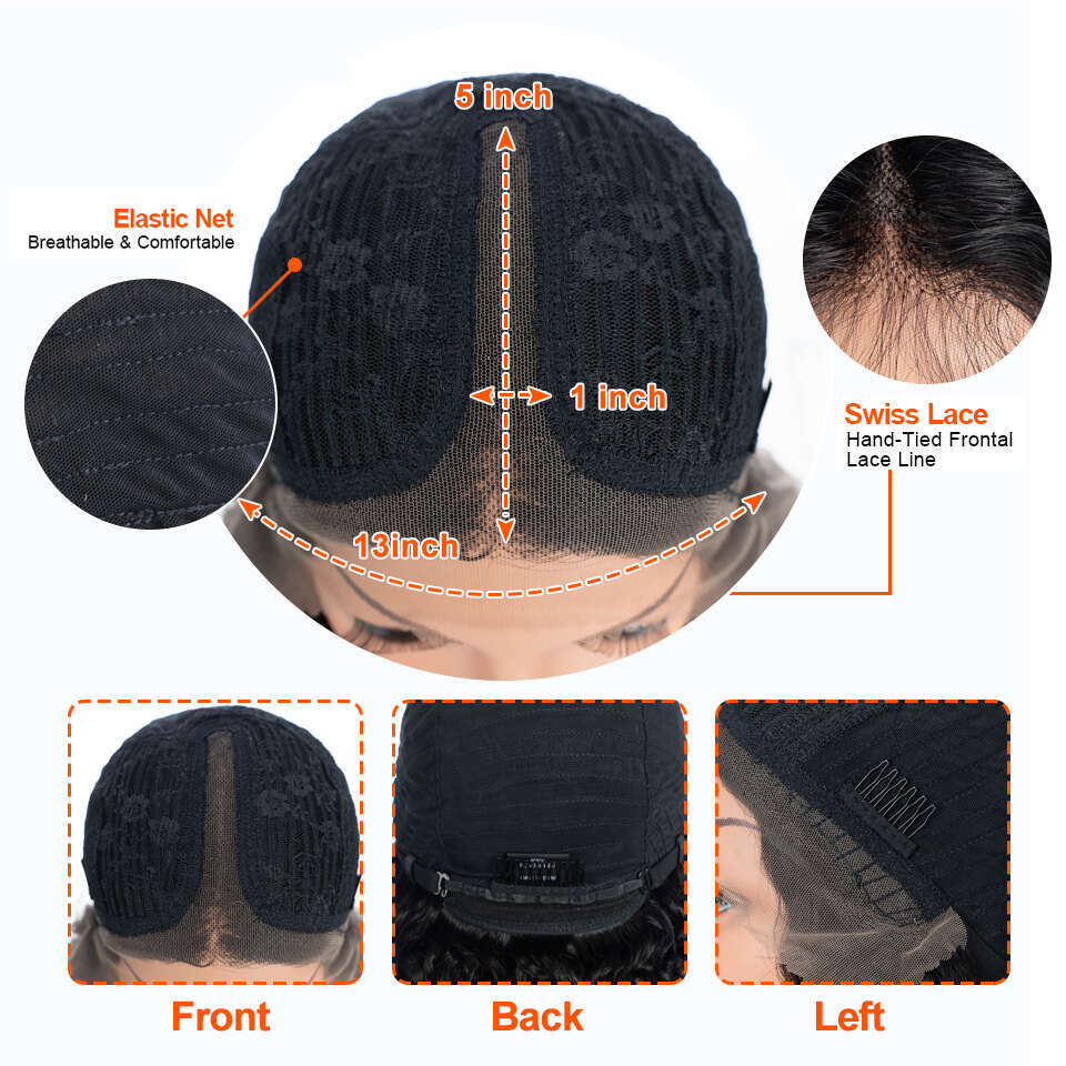 Mongolian Body Wave 13x5x1 T Human Hair Wigs Frontal On Sale Clearance Lace Front Wig For Black Women