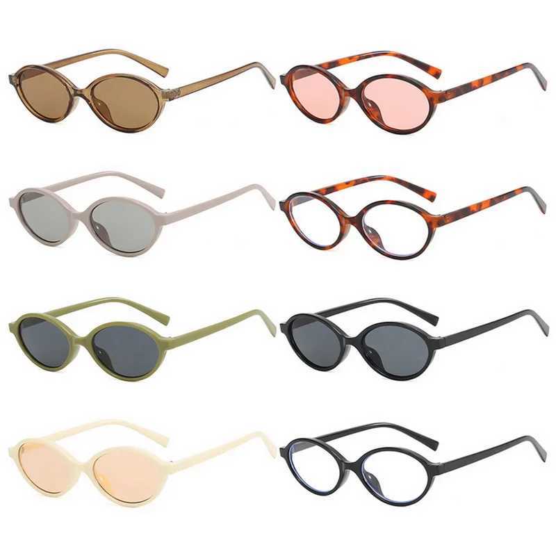 Vintage Brand Oval Sunglasses Women 2024 New Fashion Sun Glasses For Female Sexy Ladies Small Frame Round EyewearX240920