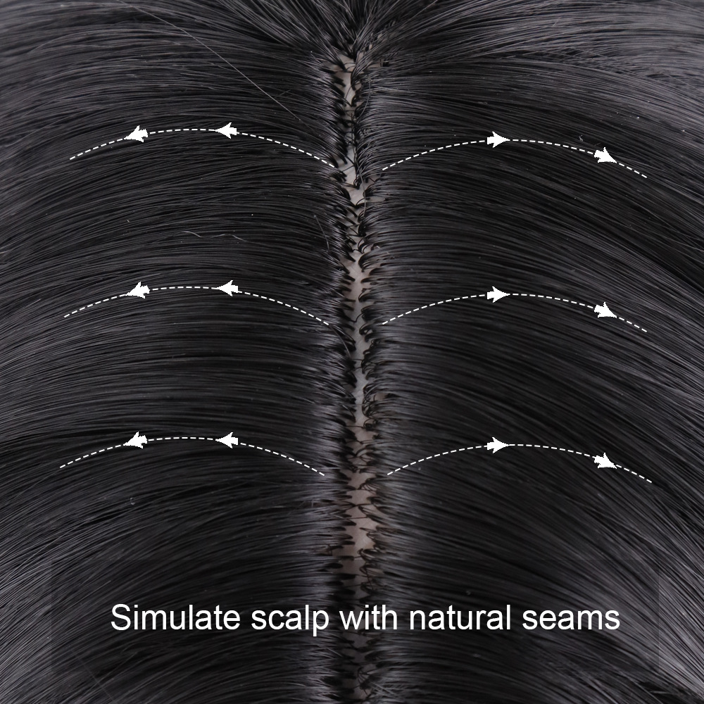 Synthetic Wig 1B 99J 4H27 Mechanism Bob Wig Middle Part 14inch Black High Temperature Fiber