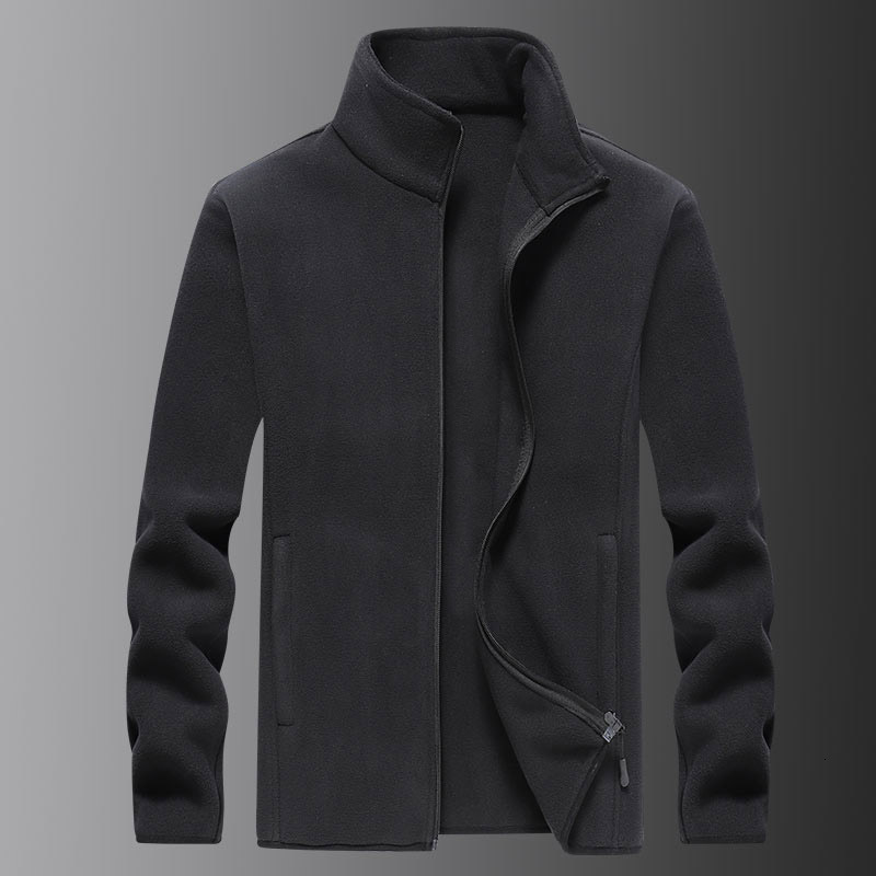 8Xl Autumn New Thick Warm Fleece Coat Winter Men Solid Casual Windproof Outfits Tactical Army Jacket Parkas Male Hot