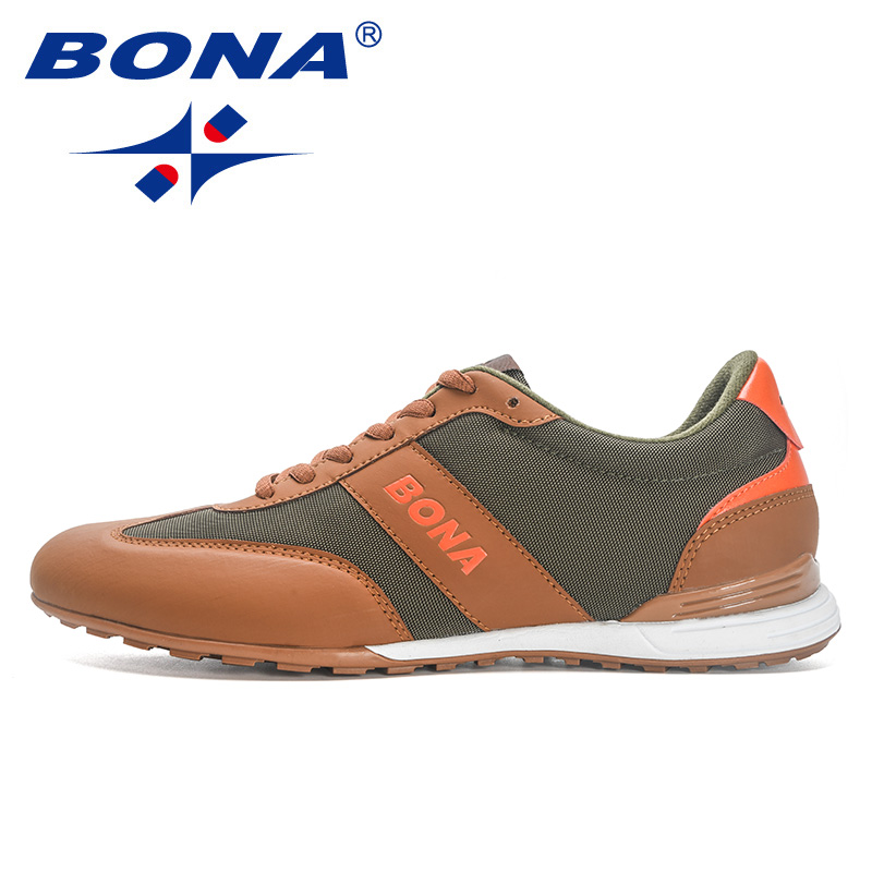 2023 BONA New Designers Walking Shoes Men Chunky Casual Sneakers Man Breathable New Hard-Wearing Jogging Sport Footwear Manscuo 1e0f scuo