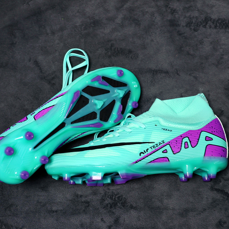 2435FG Ultralight Mens Soccer Shoes Turf Soccer Cleats for Kids Sneakers TF/FG Training Football Boots Chuteira Campo 34-45