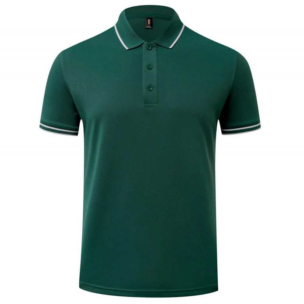 High Quality Business Stripe Polo T Shirt Men Bulk Wholesale Fashion Comfort Colors Collar T Shirt Chemise Polo T-shirt For MenX240920