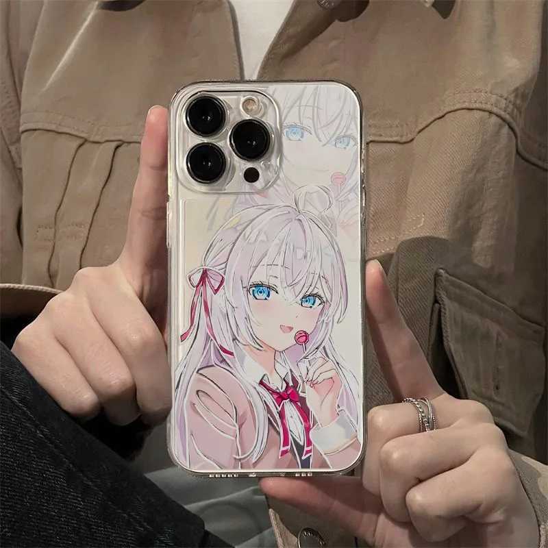 Kawaii Anime Girl Alya phone case suitable for lPhone 16 15 14 13 12 11 Mini Pro Max X XR XSMax 7 8 Plus SE20 transparent coverCL240720
