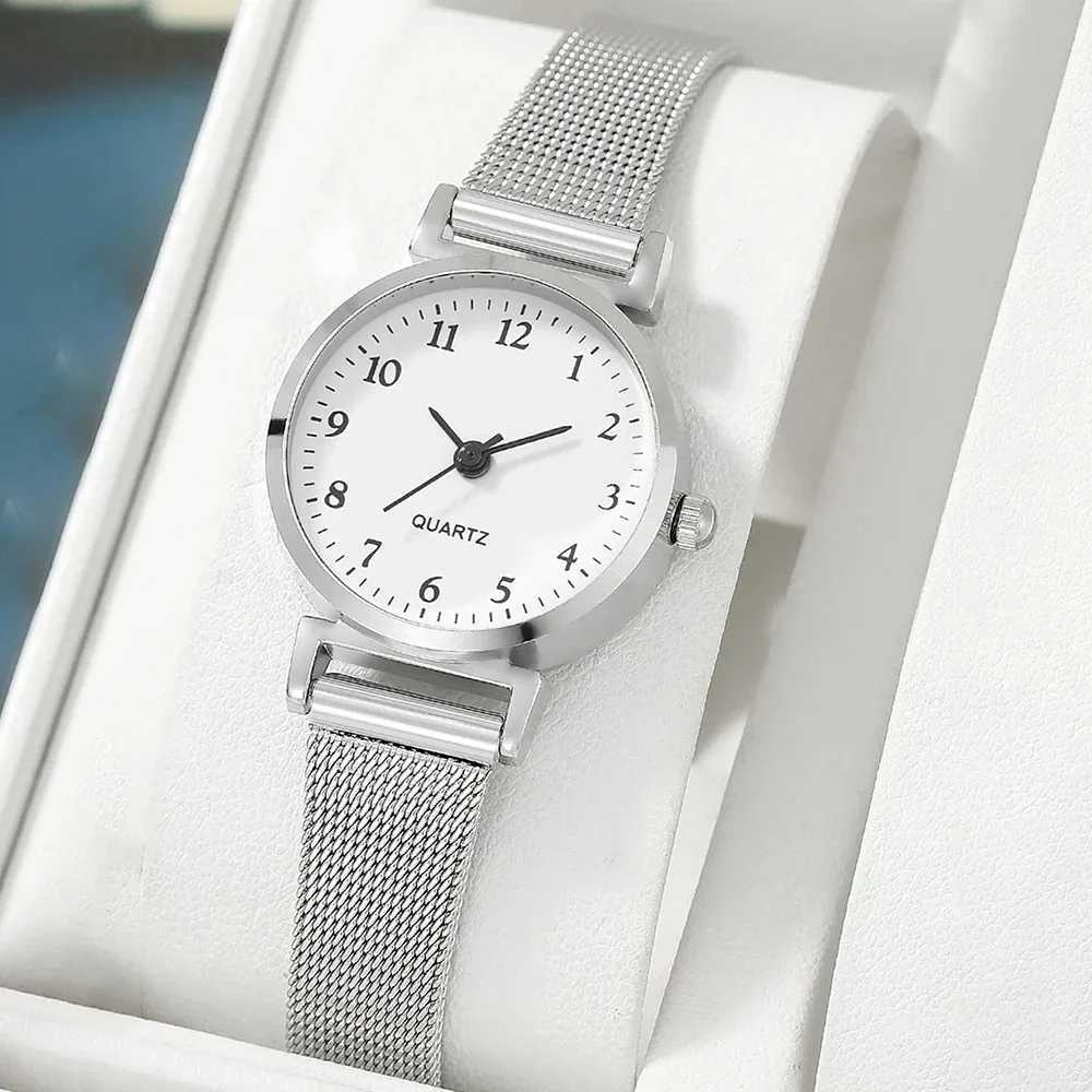 Women Fashion Watch Casual Bracelet Watches Set Ladies Simple Dial Quartz Wristwatches Dress Clock Montre FemmeX240920