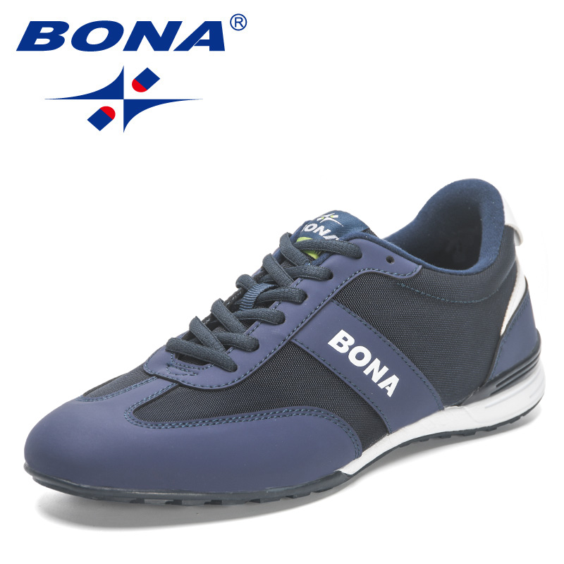 2023 BONA New Designers Walking Shoes Men Chunky Casual Sneakers Man Breathable New Hard-Wearing Jogging Sport Footwear Manscuo 1e0f scuo