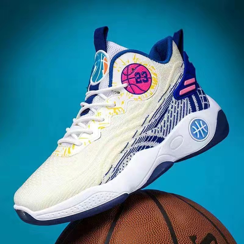 2024 Men New Sneakers Casual Walking Shoes Boys Outdoor Breathable Sports Training Athletic Basketball Sneaker Size 39 to 44