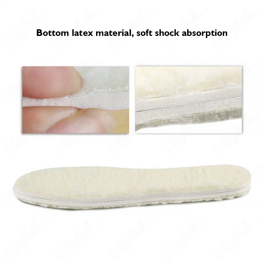 Winter warm wool lining imitates wool lining cashmere insoles boot pads childrens comfortable lining 240919