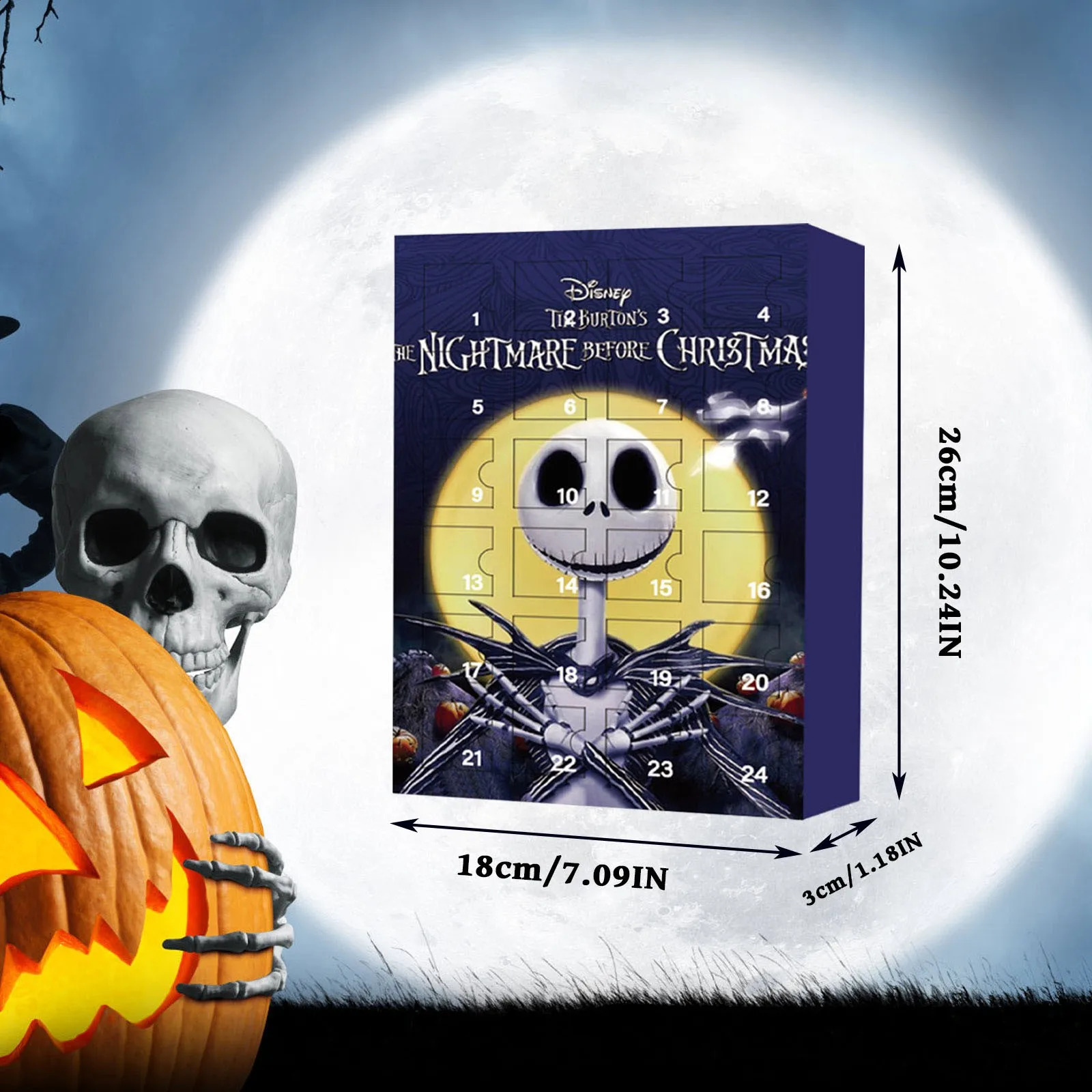 Fashion Blind Box Exquisite Calendar Stone Blind Box Halloween Childrens Gift 240914