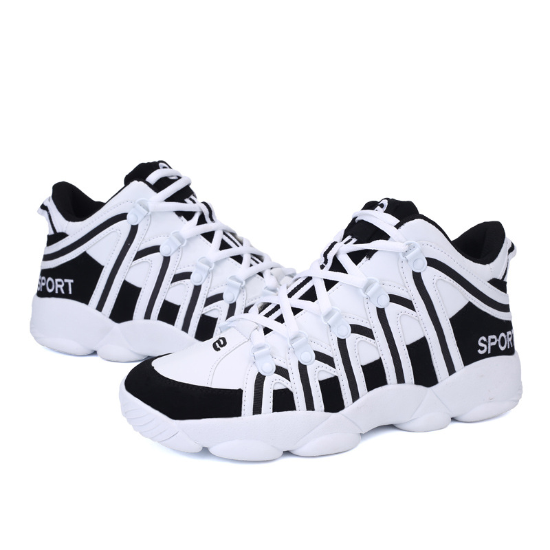 New Brand Basketball Shoes Men Women High-top Sports Cushioning Hombre sapato masculino Comfortable Black Sneakers zapatillas