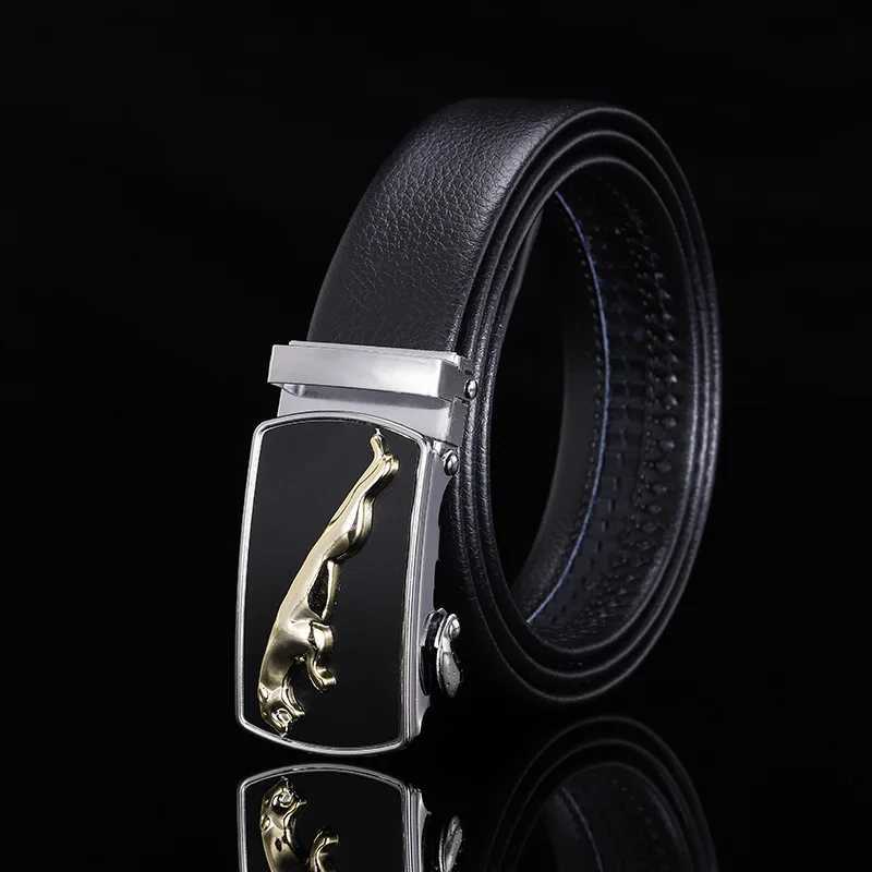 Mens Fashion PU Alloy Square Buckle Business Casual Belt Elegant Black Belt Mens Jeans Belt Metal Buckle W240920