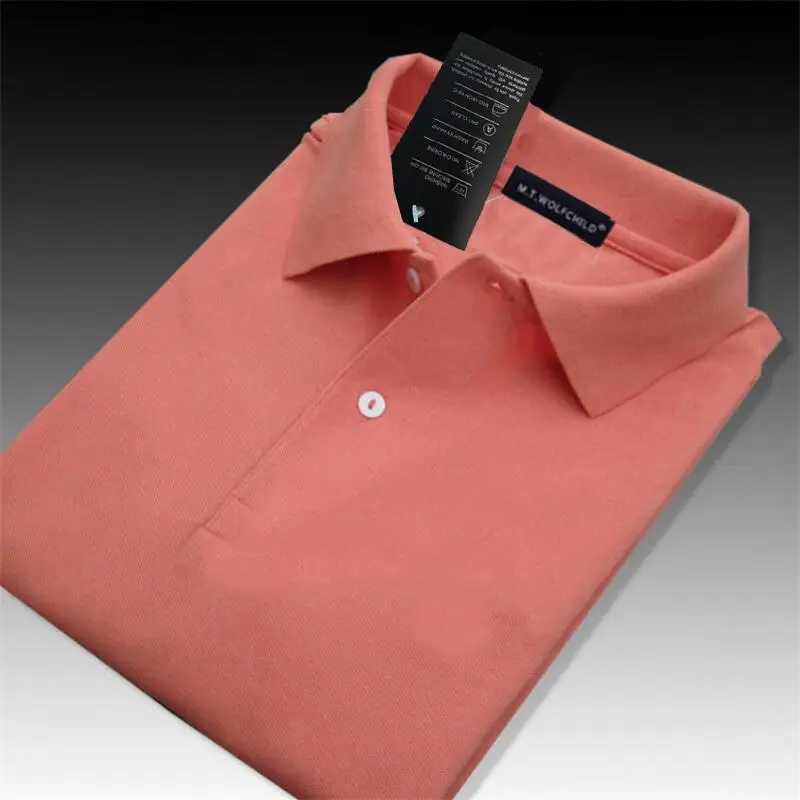 100% Cotton High Quality Summer Mens Polo Shirts XS-5XL Casual Solid Short Sleeve Polos Homme Fashion Sports Shirt Mens TopsX240920
