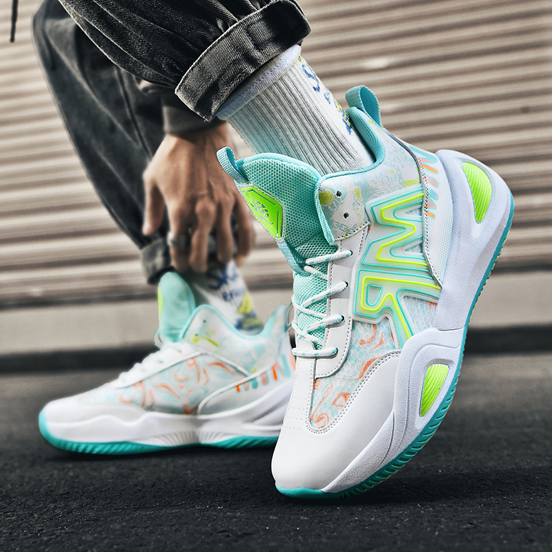 Basketball Shoes High Top Sneakers Boys Basket Shoes Anti-slip Trainers High Quality Outdoor Zapatillas Basketball Originales