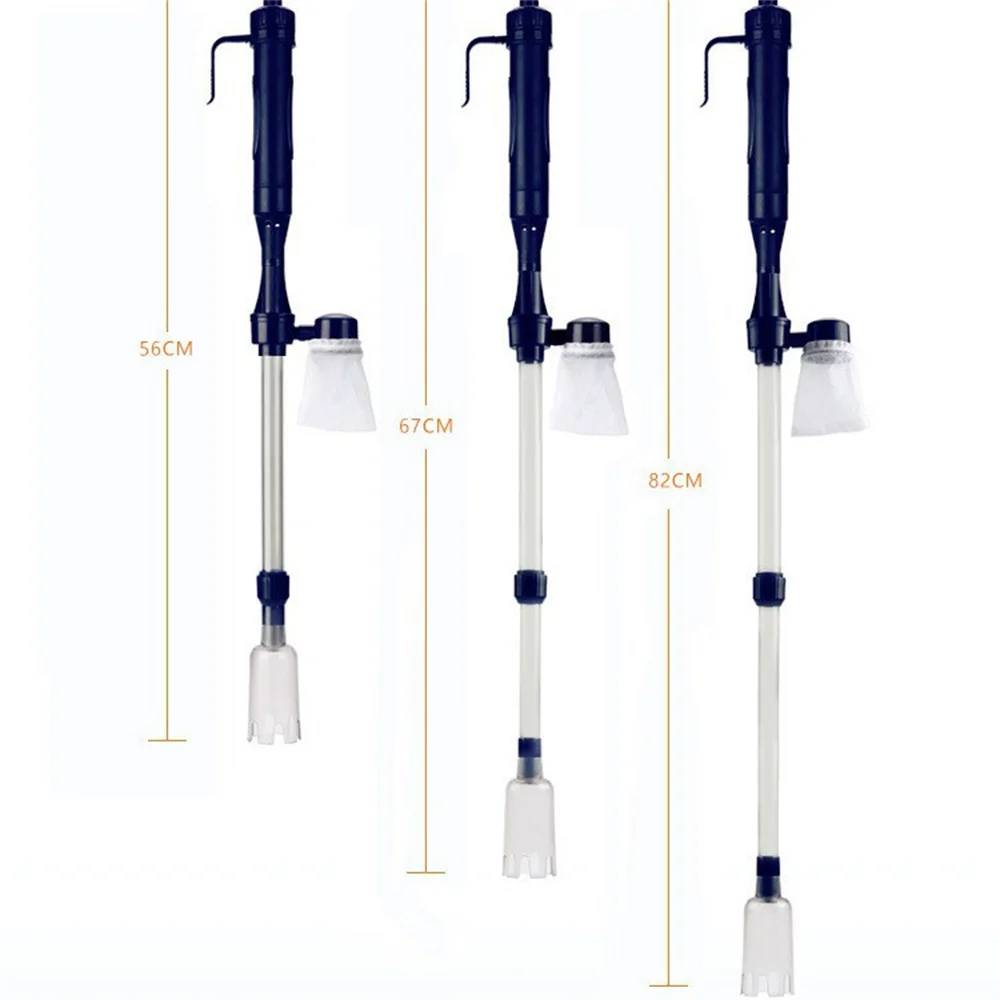Electric Water Changer Siphon for Fish Tank Water Filter Pump Aquarium Electric Gravel Cleaner Water Change Pump Cleaning Tools