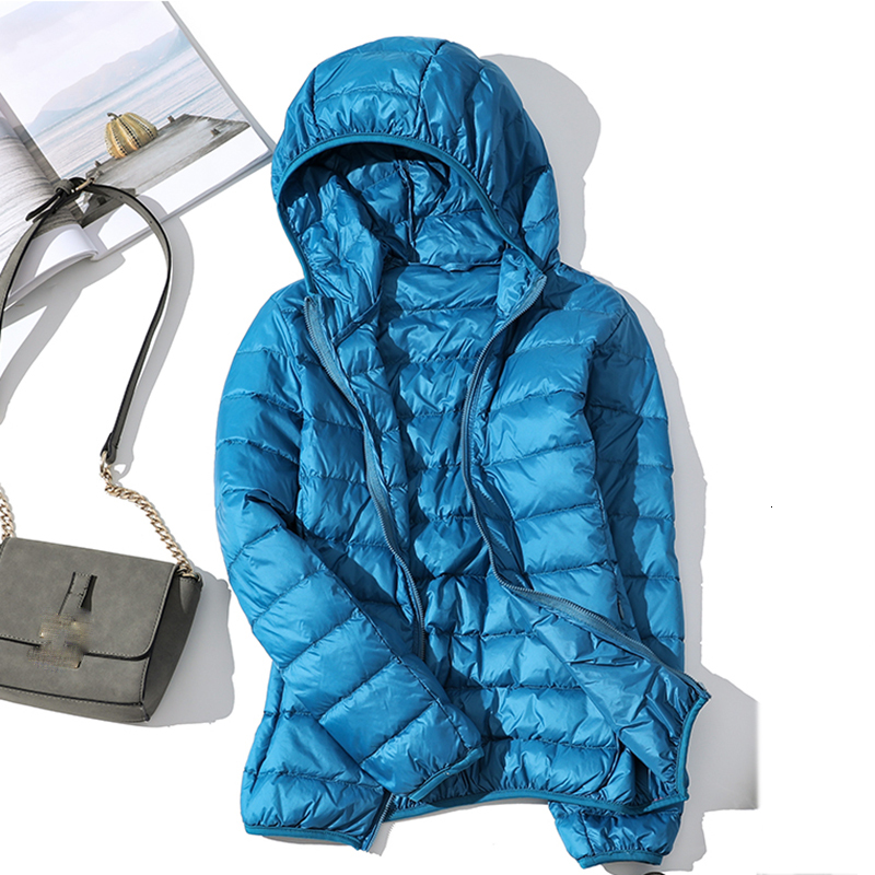2024 New 90% Duck Women Autumn Winter Coat Lady Ultralight Down Jacket