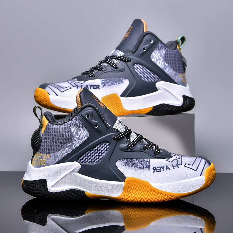 Childrens Basketball Shoes Outdoor Sports Field Non-slip Sneakers High Top Male Tennis Basketball Shoes Free Shipping Shoes Men