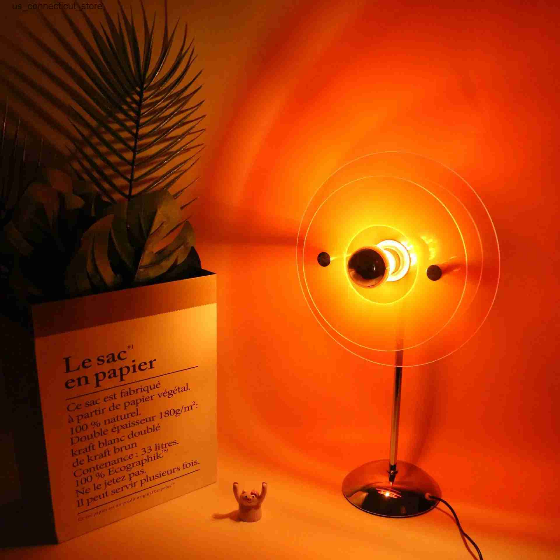 Novelty Lighting Ins Creative USB Plug-in Night Lamp Colorful Bauhaus Table Lamp Internet Celebrity Atmosphere Light Bedroom Romantic Floor Lamp L2409