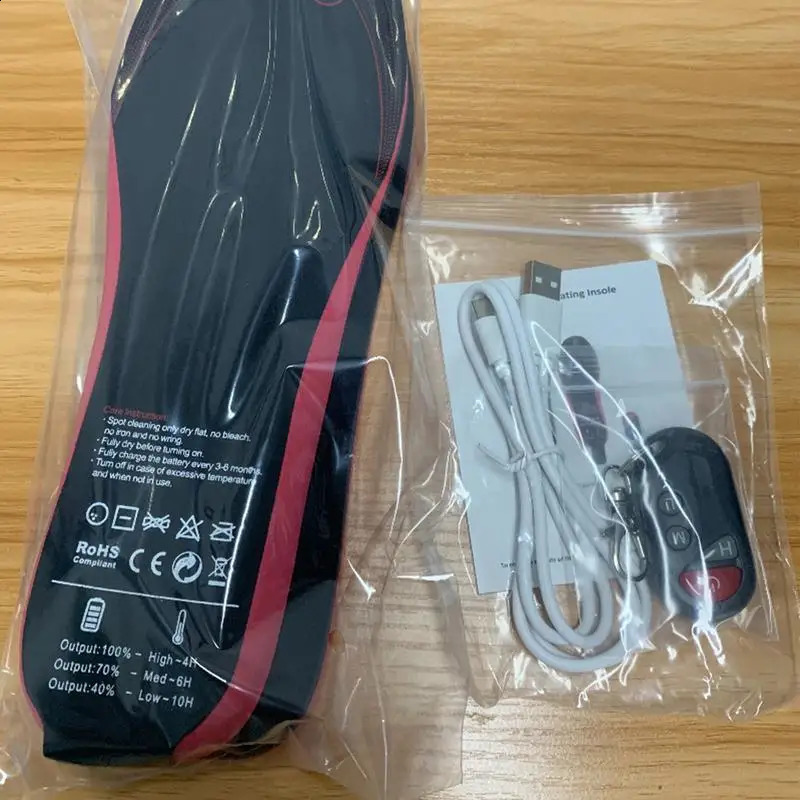 Foot heater electric foot heater female foot heater lithium-ion battery heater insole skiing electric pad 240919