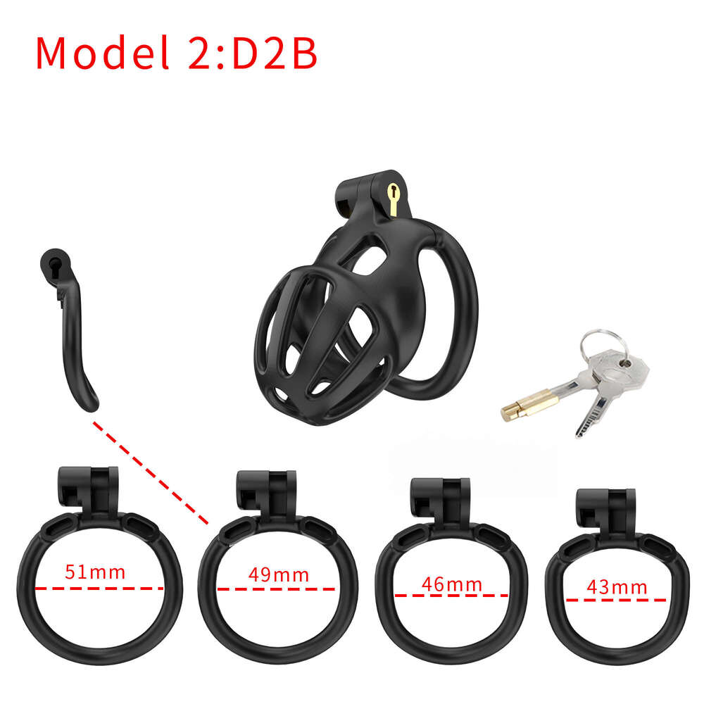 SANICA Hot BDSM Sex Toy Chastity Cock Ring Penis Cage Male Chastity Devices Penis Lock for Men