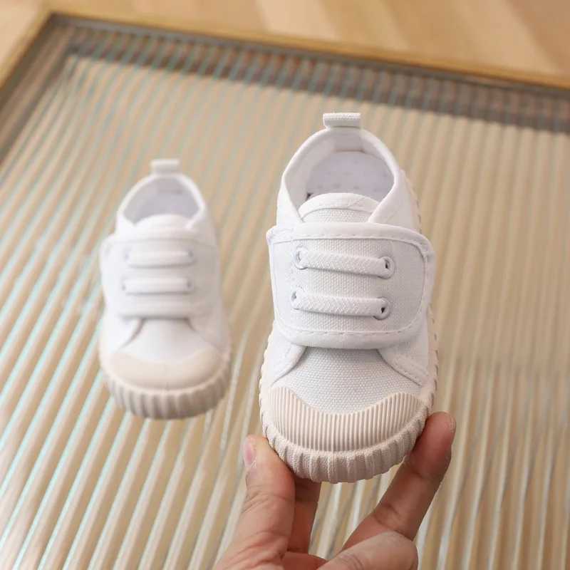 New Spring Summer Kids Shoes for Boys Girls Candy Color Children Casual Canvas Sneakers Soft Fashion Sneakers Leopard Pattern M240920