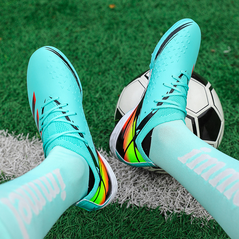 204 Hot-Selling Football Boots Men's Soccer Cleats TF/FG Kids Wear-Resistant Training Shoes Outdoor Non-Slip Sneakers