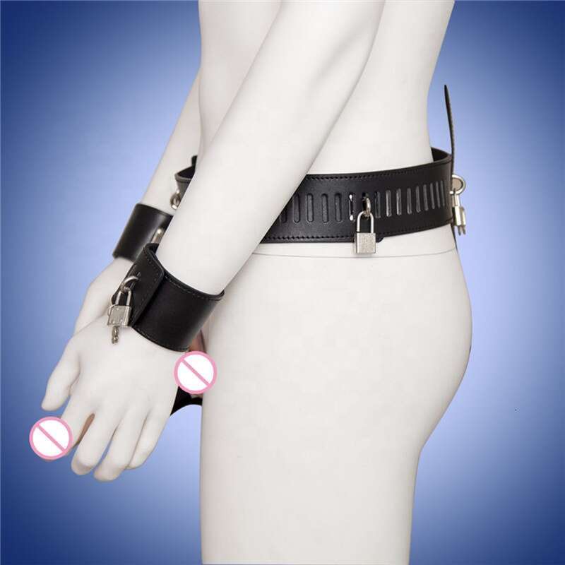 Leather Bondage Harness Male Chastity Belt Penis Cage Sex Pants