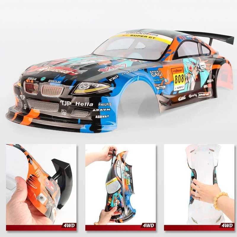Free shipping 1 10 40km/h Remote Control 4wd High Speed Drift Car Shock Absorber Anti-collision Rc Christmas Gift Toys for Boys