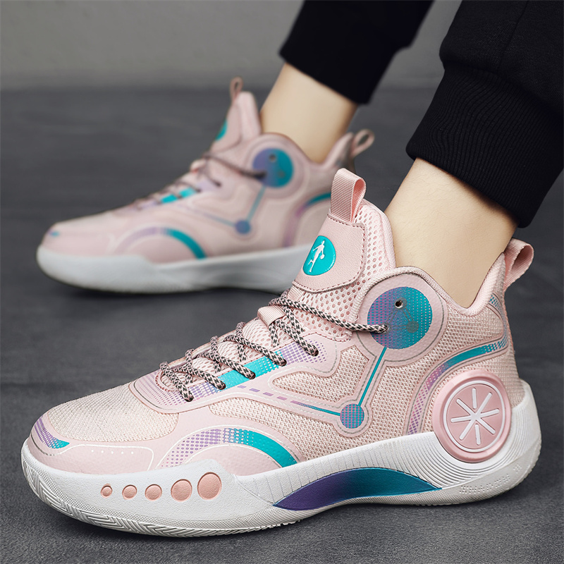 2024 Original Men's Basketball Shoes Confortable Sports Shoes Women Outdoor Basketball Training Shoes Male Athletic Sneakers