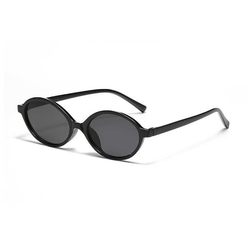 Vintage Oval Frame Sunglasses Fashion Retro Sun Glasses Brand Design UV400 Shades Eyewear Women Goggles FemaleX240920