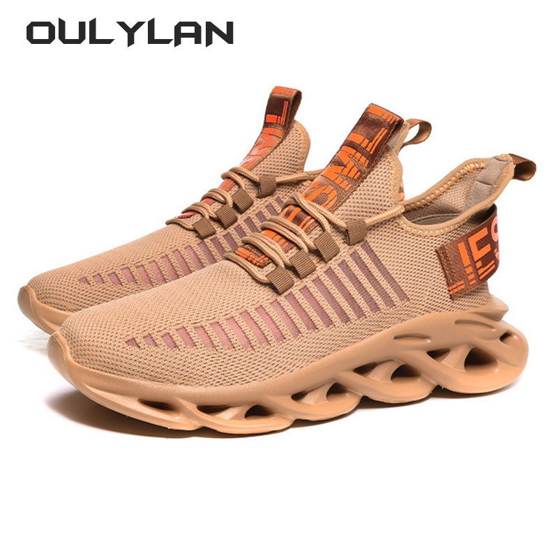 Men's Shoes Comfortable Sneakers Trendy Breathable Running Shoes For Men Mesh Tenis Sport Shoes Casual Large Size Sneakers