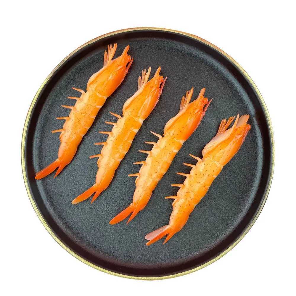 Funny Simulation Shrimp Keychain PVC Prawn Keyring Food Sea Animal Kids Toy Bag Backpack Ornament Woman Girl Jewelry AccessoriesX240919