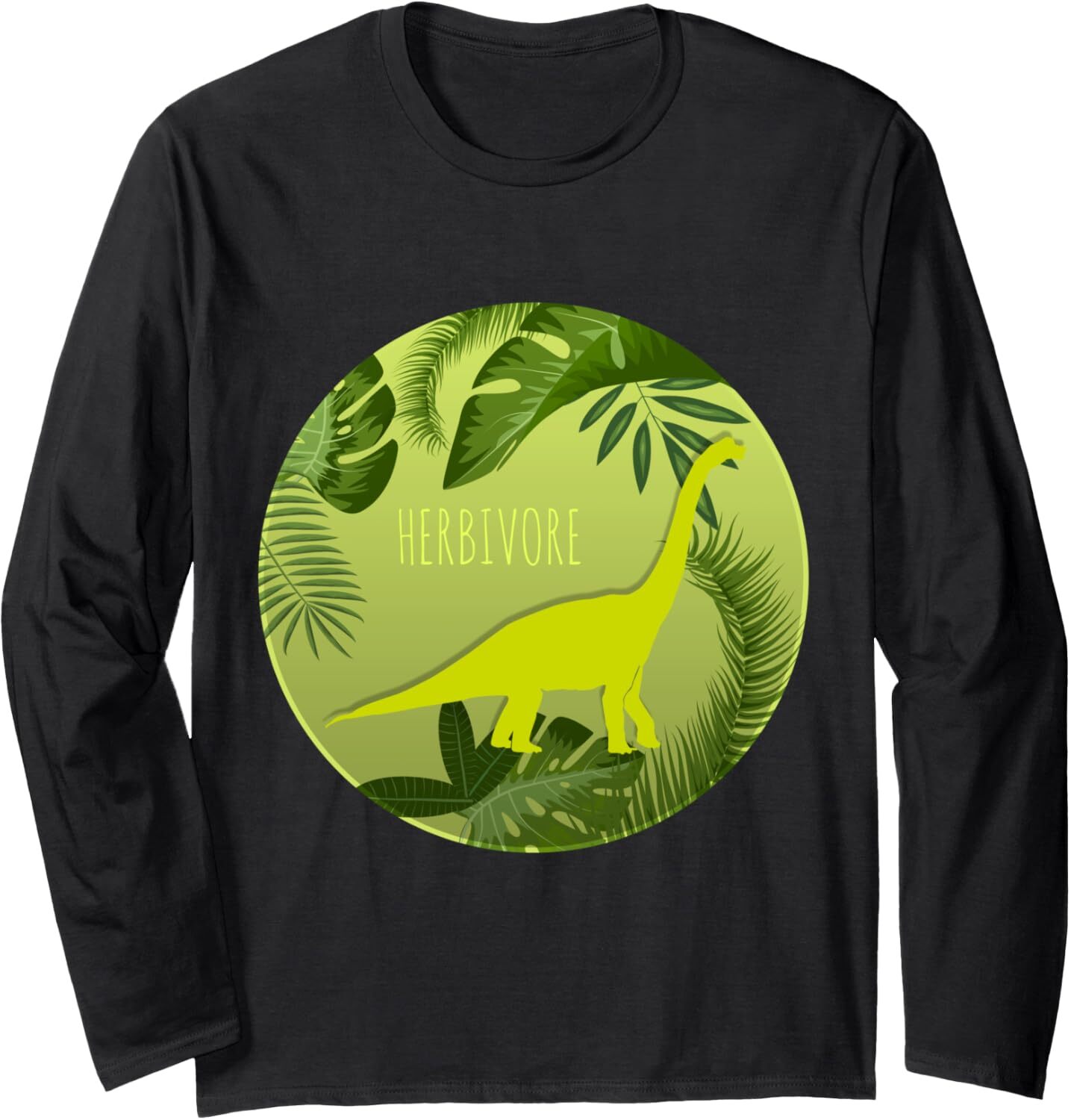 Long Sleeve Shirts for Men sweatshirt Vegan Dinosaur Herbivore Funny Cute Vegetarian Gift Long Sleeve Tee Streetwear Casual tops clothes