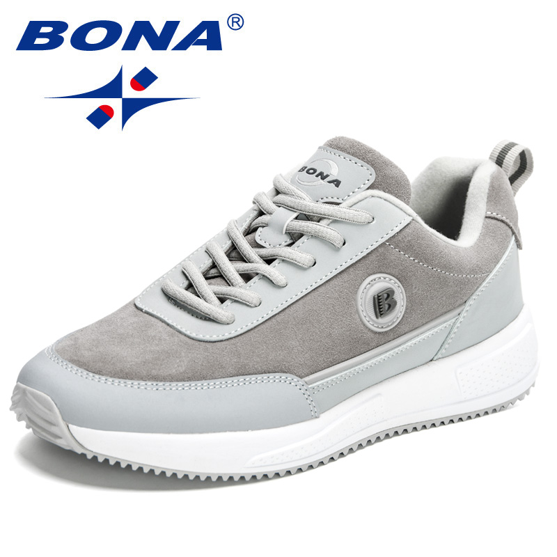 2023 BONA New New Designers Outdoor Jogging Trekking Sneakers Man Athletic Shoe Classics Style Walking Lace Up Men Sport Shoes 39a1 s