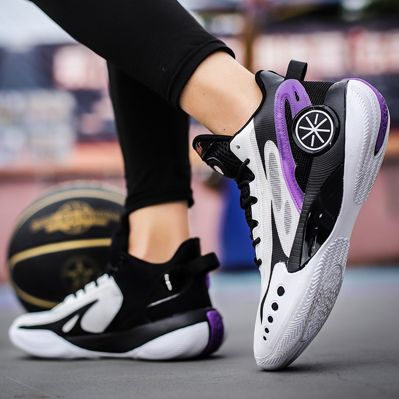 Men's Fashion Shoes Basketball Breathable Running Sneakers Non Slip Sport High Top Training Tennis for Outdoor Athletic