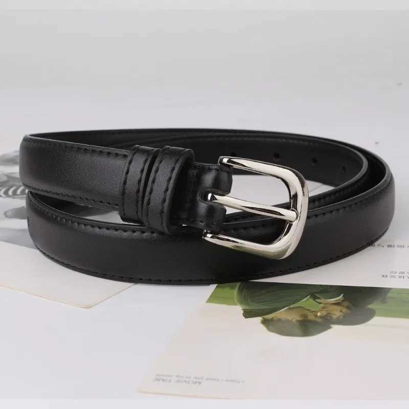 1 piece of womens belt fashion simple version belt authentic high-end trend soft belt paired with Western style Trouser jeans womens belt W240920
