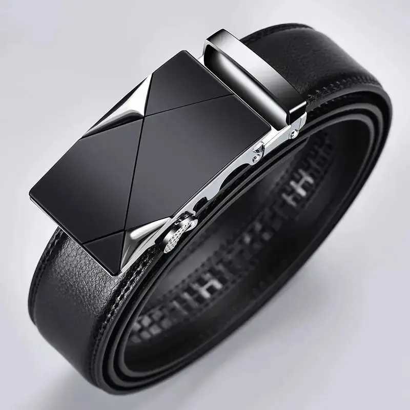 Fashionable Business Mens Belts Authentic Luxury Brand Belts Metal Buckles High Quality PU Leather Soft Belts Cargo Jeans W240920