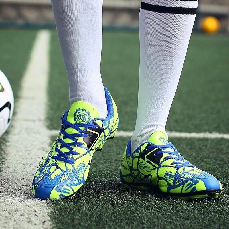 Kid's Football Boots AF/FG Soccer Cleats High Quality Breathable Training Grass Sneaker