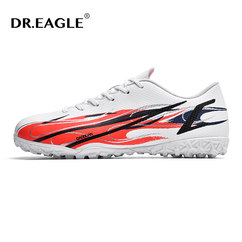 DR.EAGLE Soccer Shoes TF/FG Men Sports Shoes Youth Professional Training Football Boots Futsal Shoes Sneakers Man Soccer Cleats