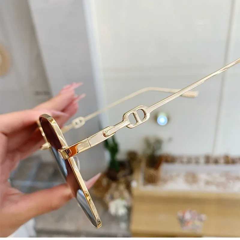 Fashion Oversized Square Sunglasses Woman Brand Designer Vintage Square Sun Glasses Female Big Frame Shades UV400 GlassesX240920