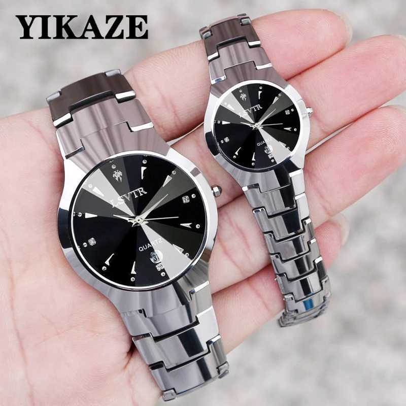 YIKAZE Luxury Womens Watches Elegant Calendar Women Quartz Watch Stainless Steel Ladies Wristwatch Waterproof Bracelet ClockX240920