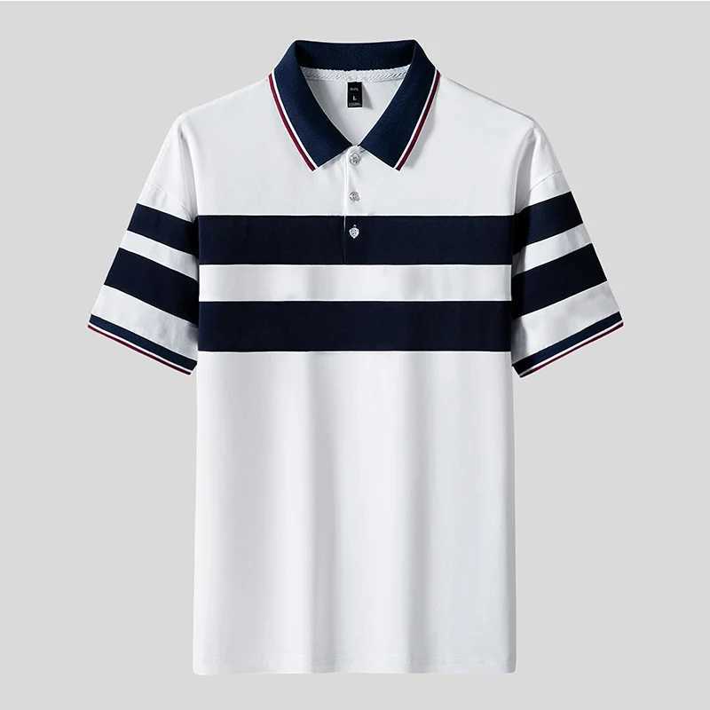 Summer Business Casual Polo Shirts Men Fashion Breathable Luxury Short Sleeve Polos Men High Quality Tops Men Clothing X240920