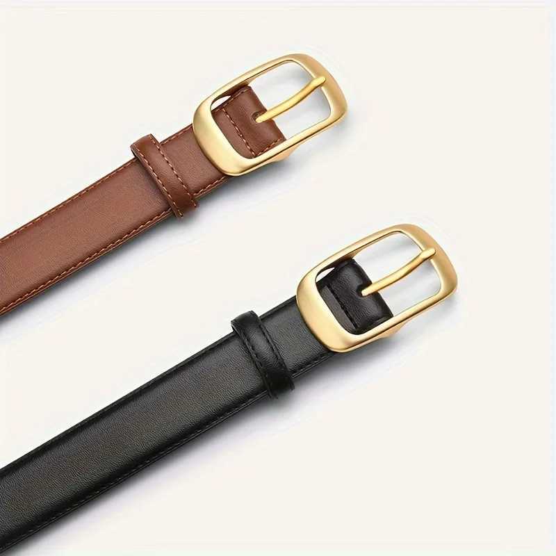 Womens Jeans Belt Womens Belt Alloy Metal Pin Buckle Fashion Belt W240920