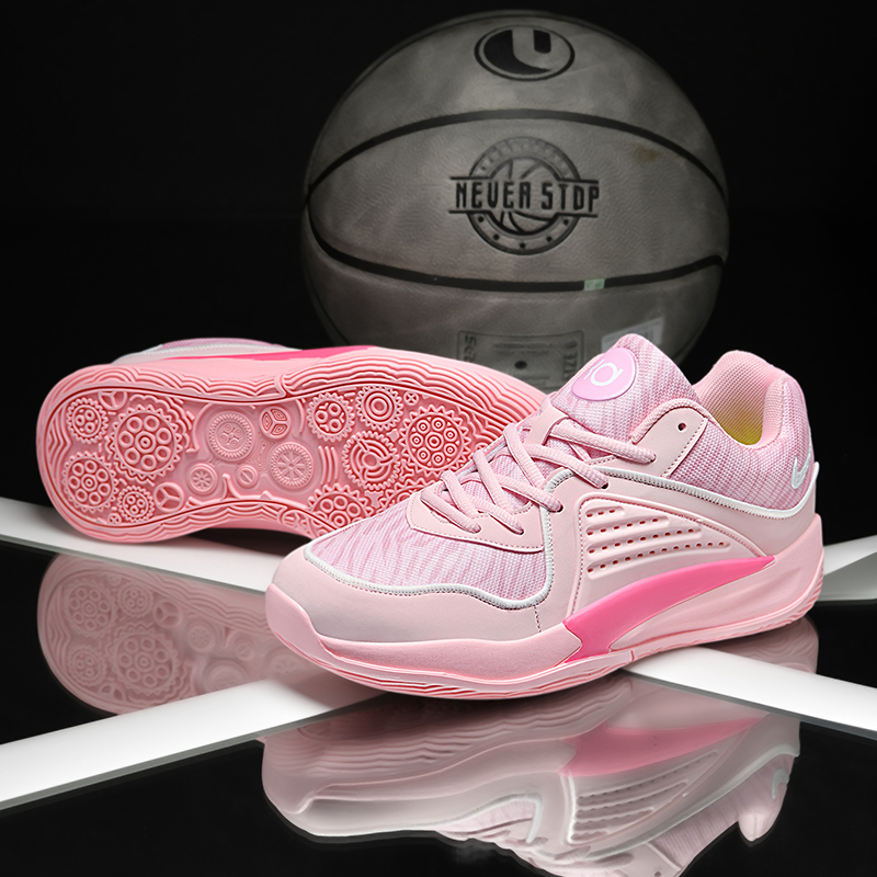 Men's Basketball Shoes Breathable Cushioning Non-Slip Wearable Sports Shoes Gym Training Athletic Basketball Sneakers for Women