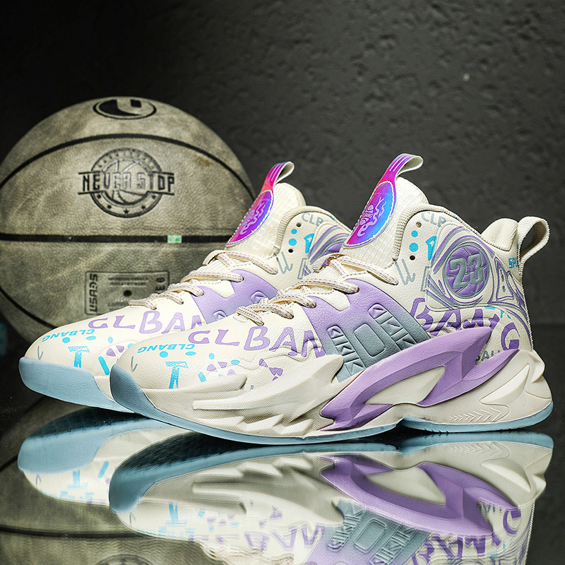 2024 New Men's Basketball Shoes Breathable Sports Shoes Women Training Athletic Basketball Sneakers Zapatos De Mujer Tendencia