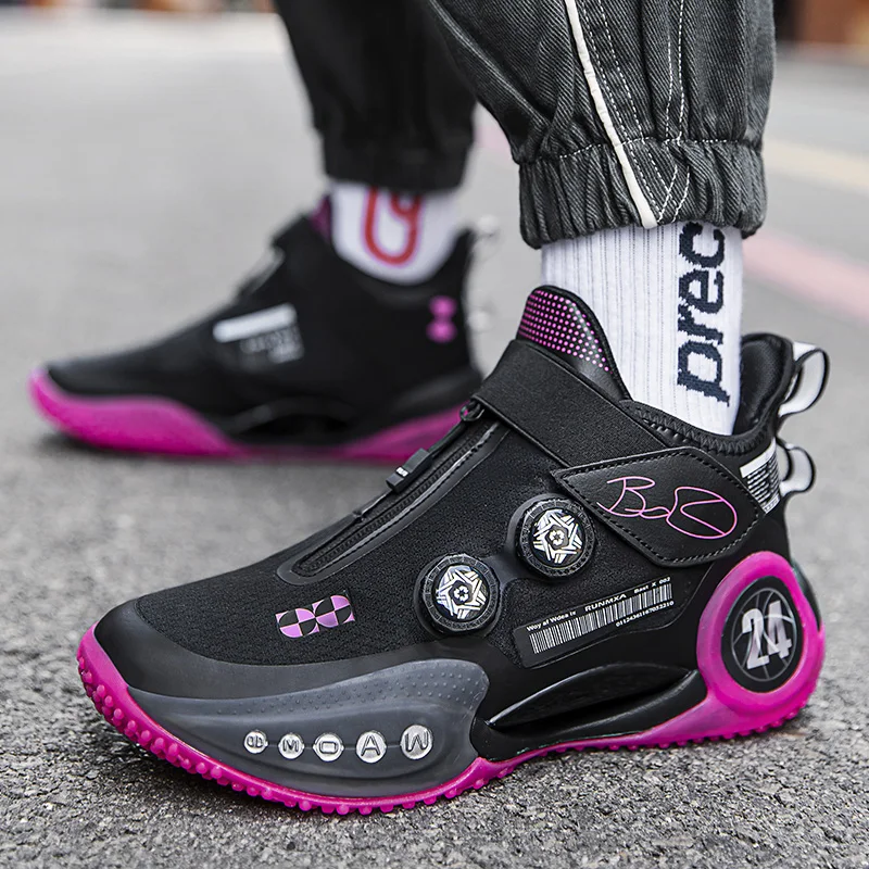Shoes for Men Adult Outdoor Sports New Style Spring Autumn Basketball Shoes Non-slip Soles Highest Quality Men's Vulcanize Shoes