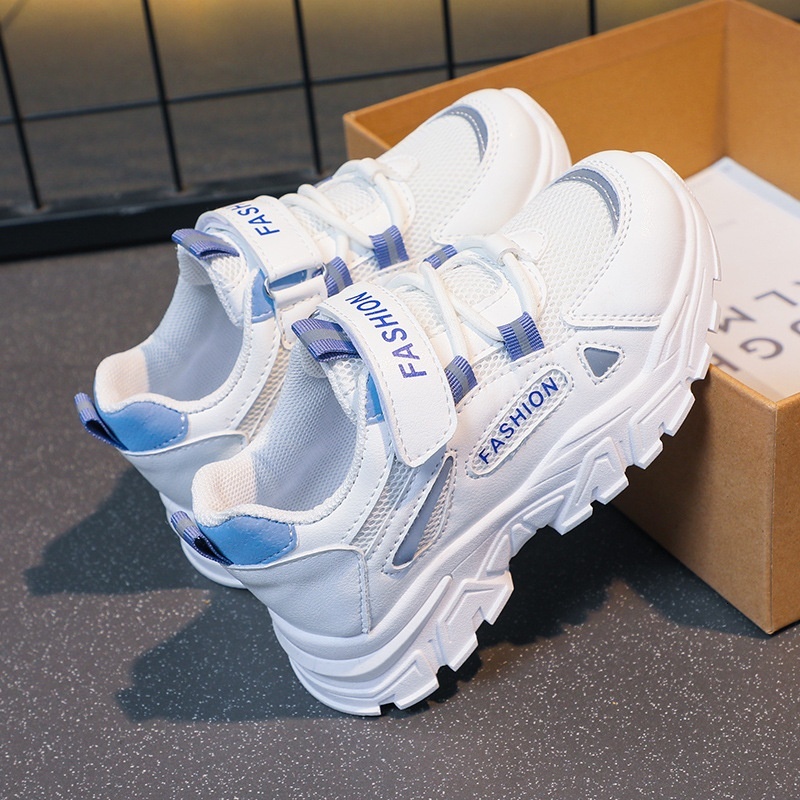 Girls' sports summer 2023, breathable children's shoes for adults, girls' dad fashionable casual shoes, and stylish