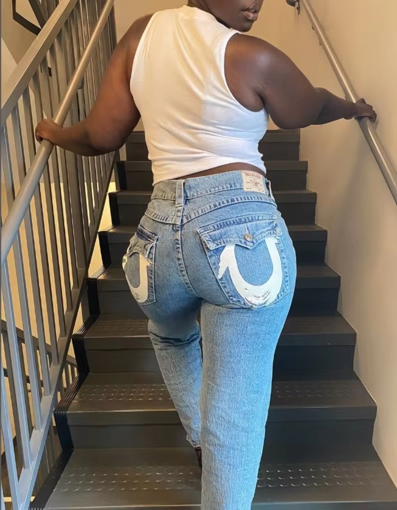 2026 Y k Hip Hop Retro Street Casual Women s Haruku Fashion Trends Printed Denim Trousers Straight Wide leg Pants For Men and Women