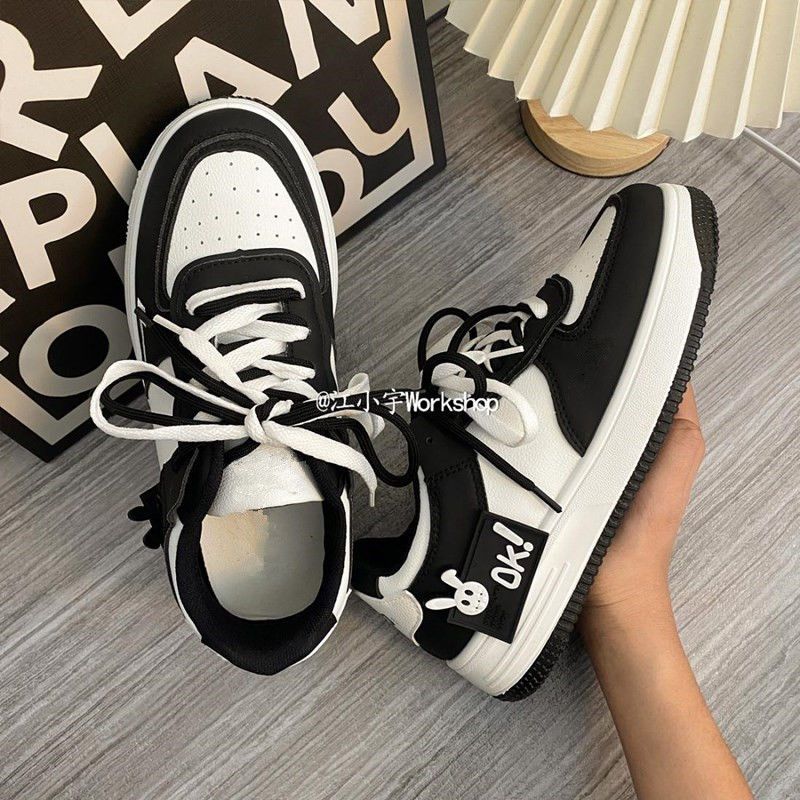 Women Sneakers Platform Running New Sports Casual Mixed Color Funny Patch Shoes Vulcanized 2023 Comfortable Female Footwear 46e7